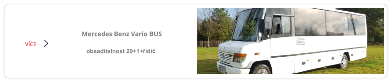 VÍCE  Mercedes Benz Vario BUS  obsaditelnost 29+1+řidič